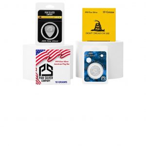 .999 Silver Ten Gram Packaged