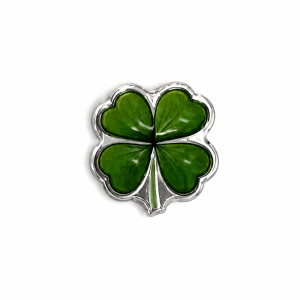 Four Leaf Clover .999 Silver Bar (1 Gram) Full Color