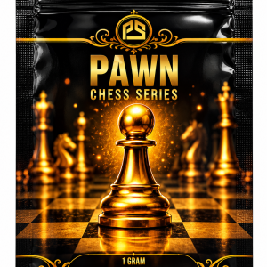 Chess Series: Pawn .999 Fine Silver ( 1 gram) Color and 24K Gold-Plated Surprise