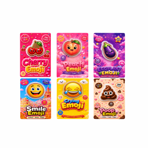 .999 Copper Emoji Series ( 10 Grams) Complete 6-Piece Set Packaged