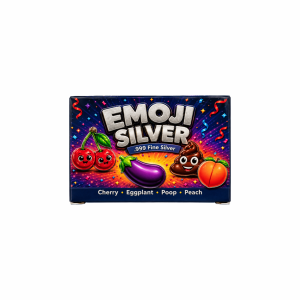 Emoji Silver .999 Silver Bar (4-1 Gram) Full Color