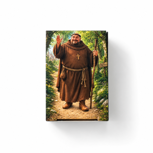 Robin Hood Series: Friar Tuck .999 Silver (5 Grams) Color and 24K Gold-Plated Surprise
