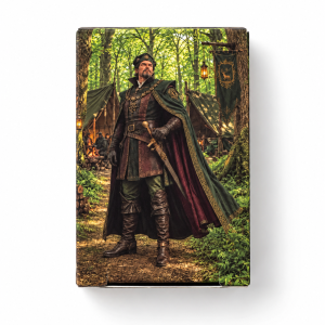 Robin Hood Series: Sheriff of Nottingham .999 Silver (5 Grams) Color and 24K Gold-Plated Surprise