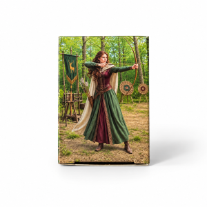 Robin Hood Series: Maid Marian .999 Silver (5 Grams) Color and 24K Gold-Plated Surprise