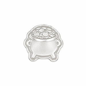 Pot of Gold .999 Silver ( 1 Gram )