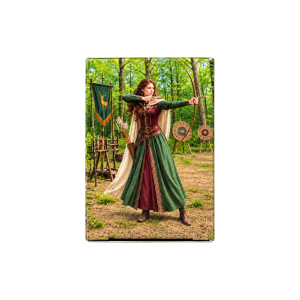 Robin Hood Series: Maid Marian .999 Silver (5 Grams) Color and 24K Gold-Plated Surprise