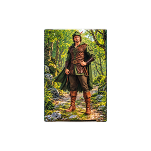 Robin Hood Series: Robin Hood .999 Silver (5 Grams) Color and 24K Gold-Plated Surprise